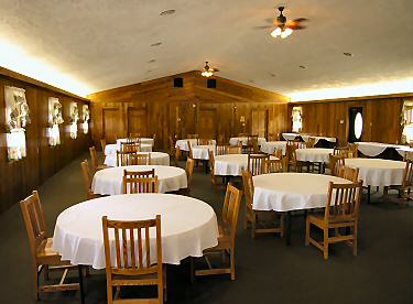 Inside Highlands Hall Banquet Center